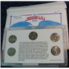 Image 2 : 75. 1999 D Statehood Quarter Collection in hard plastic