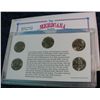 Image 2 : 80. 2001 D Statehood Quarter Collection in hard plastic Kennedy