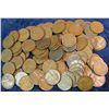 Image 2 : 90. (100) Mixed Date Wheat Cents. Circulated.