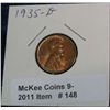 Image 1 : 148. 1935 D Lincoln Cent. Brilliant Unc.