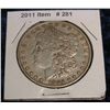 Image 1 : 281. 1882 P Morgan Silver Dollar. F-12.