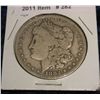 Image 1 : 282. 1882 S Morgan Silver Dollar. F-12.