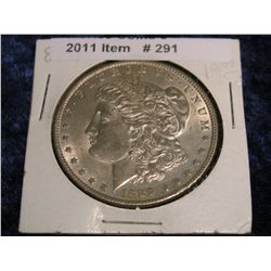 291. 1889 P Morgan Silver Dollar. VF 20.