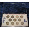 Image 1 : 322. Complete 11 pc. Set of World War II Silver Nickels in