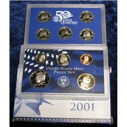 434. 2001 U.S. Proof Set. Original as issued.