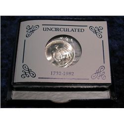448. 1982 D Silver George Washington Commemorative Half Dollar