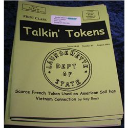 508. Complete Set 2004 "Talkin' Tokens" NTCA Magazines.
