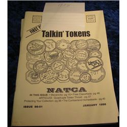 510. Complete Set 1998 "Talkin' Tokens" NTCA Magazines.