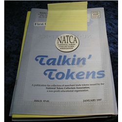515. Complete Set 1997 "Talkin' Tokens" NTCA Magazines.