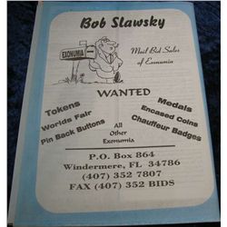 516. Oct.-November 1996 Editions of "Talkin' Tokens".