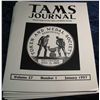 Image 1 : 523. Volume 37 Numbers 1-6 1997 "TAMS Journal". Mint.