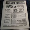 Image 1 : 524. Volume 36 Numbers 1-6 1996 "TAMS Journal" & "Directory".. Mint.