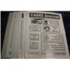 Image 2 : 524. Volume 36 Numbers 1-6 1996 "TAMS Journal" & "Directory".. Mint.