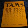 Image 1 : 536. Volume 24 Numbers 1-6 1984 "TAMS Journal". Mint.
