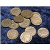 Image 1 : 565. (16) Buffalo Nickels dating in the Twenties. Circ.
