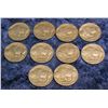 Image 2 : 626. (10) 1934 D Buffalo Nickels. All with dates.