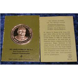 661. Proof Bronze Medal "First Elected Governor's