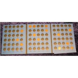 665. 1912-40 Partial Set of Lincoln Cents in a Whitman folder.
