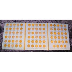 667. 1910-40 Partial Set of Lincoln Cents in a Whitman folder.