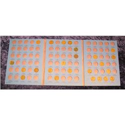 669. 1910-40 Partial Set of Lincoln Cents in a Whitman folder.