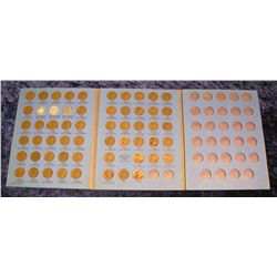 671. 1941-61 Partial Set of Lincoln Cents in a Whitman folder.