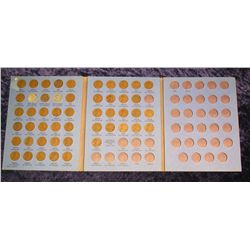 675. 1941-58 Partial Set of Lincoln Cents in a Whitman folder.