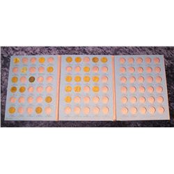 676. 1941-58 Partial Set of Lincoln Cents in a Whitman folder.