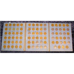 679. 1941-58 Partial Set of Lincoln Cents in a Whitman folder.