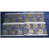 Image 1 : 743. 1999, 2000, 01, & 02 Philadelphia Mint Statehood Quarter Sets in original cellophane.