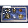 785. 2000 S Proof Cent, Nickel, Dime, Half-dollar, & Sacagawea