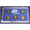 Image 2 : 789. 2003 S Statehood Quarter Set in original plastic Mint case.