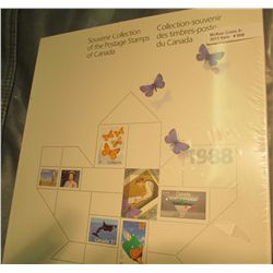808. 1988 Canada Commemorative Stamp Set.
