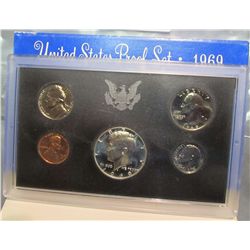 824. 1969S US Proof Set. Original as Issued.