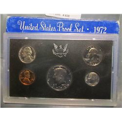828. 1972S US Proof Set. Original as Issued.