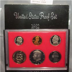 839. 1982S US Proof Set. Original as Issued.