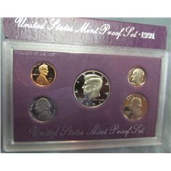 850. 1991S US Proof Set. Original as Issued.