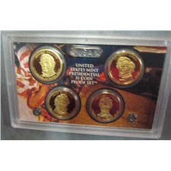 931. 2010S Presidential Dollar Proof Set.