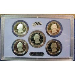 932. 2010S Proof State Park Quarter Set.