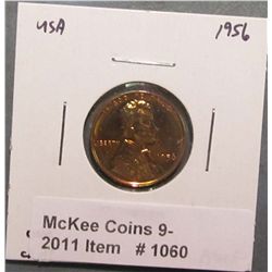 1060. 1956 P Lincoln Cent. Proof 63.