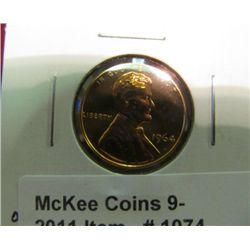1074. 1964 P Lincoln Cent. Proof 65.