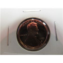 1085. 2000 S Lincoln Cent. Cameo Proof 69.