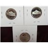 Image 2 : 1143. 2006S, 07S, & 08S Proof 65 Jefferson Nickels.