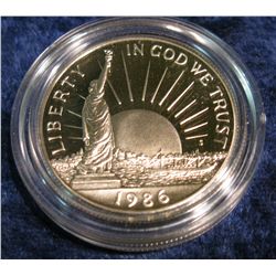 1184. 1986 S Statue of Liberty Half Dollar. Proof.