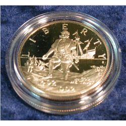 1191. 1992 S Columbus 500th Anniversary Commemorative Half Dollar.