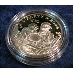 1199. 2008 S Challenger/ U.S. Bald Eagle Proof  Commemorative