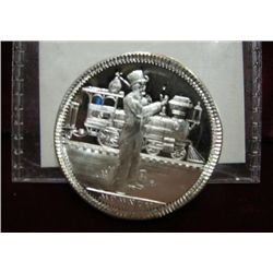 1219. 1995 Gallery Mint Museum Silver Medal "Ron Landis/
