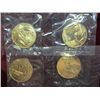 Image 1 : 1231. 2008 First Spouse Bronze Medal Series Four-Medal Set.