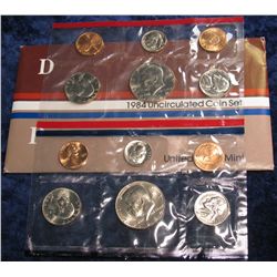 1303. 1984 U.S. Mint Set. Original as issued.