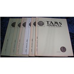 1307. 1967 "Tams Journal" Magazines. Volume 7 no. 1-6.