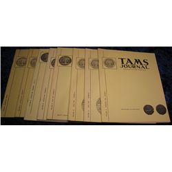 1310. 1970 "Tams Journal" Magazines. Volume 10 no. 1-6.